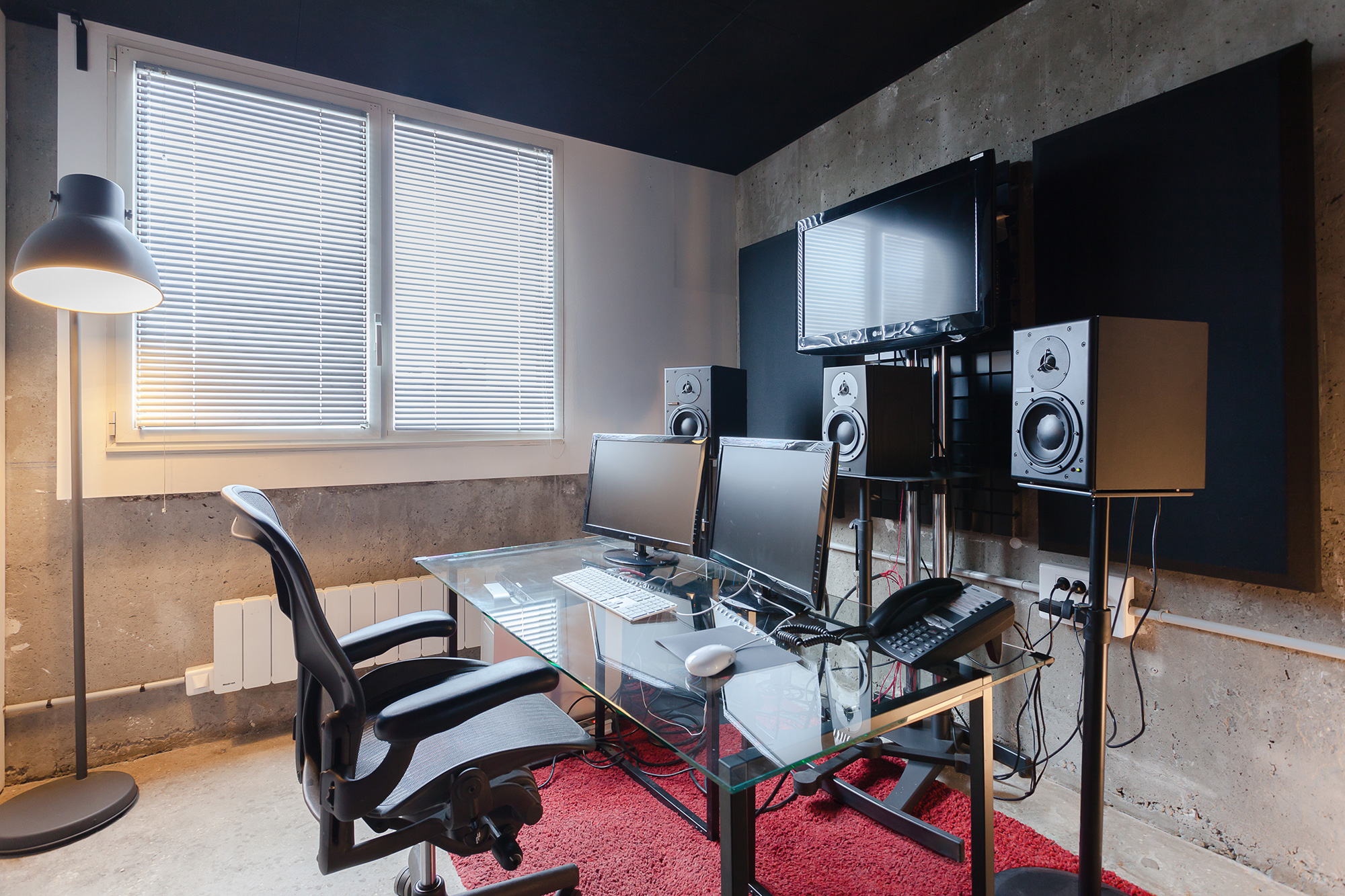 Editing rooms — vue 1